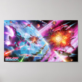 Póster Poster de batalla de galaxia