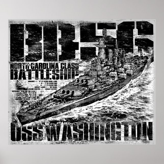 Póster Poster de Batalla Washington (Frente)