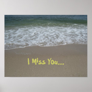 Póster Poster de Beach Miss You