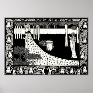 Póster Poster de Beardsley: La Beale Isoud