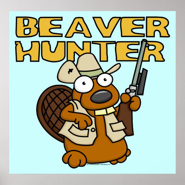 Póster Poster de Beaver Hunter (Frente)