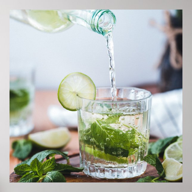 Póster Poster de bebidas (Frente)