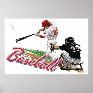 Póster Poster de béisbol