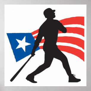 Póster Poster de béisbol