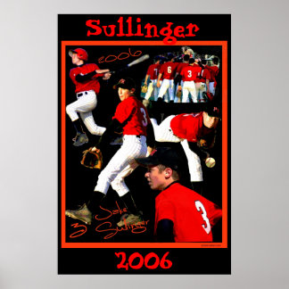 Póster Poster de Béisbol Sullinger Freshman
