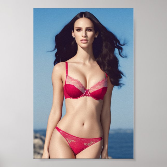 Póster Poster de belleza artificial #3 (Frente)