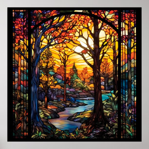 Póster Poster de Belleza de Otoño