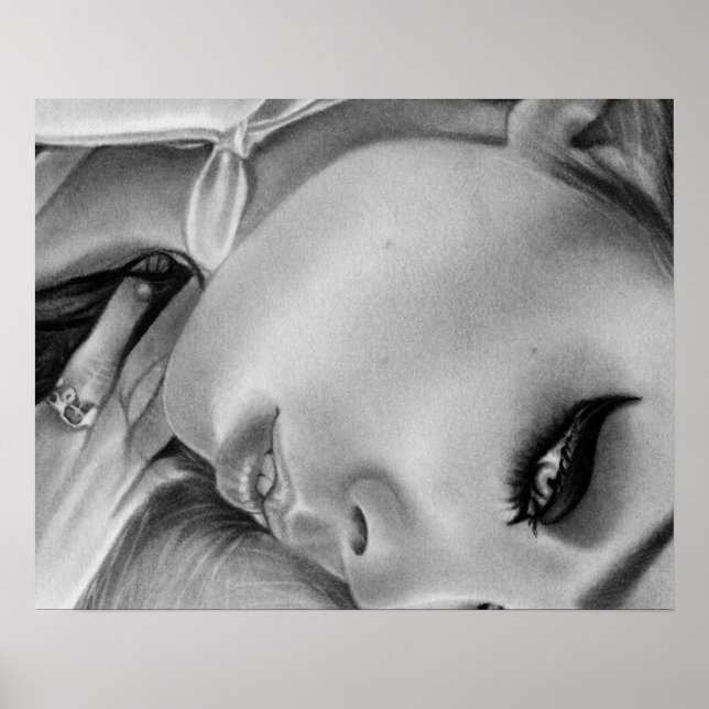 Póster Poster de belleza gótica alejado del espíritu (Frente)