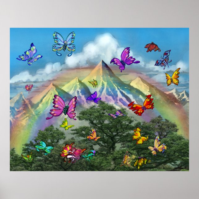 Póster Poster de belleza natural (Frente)