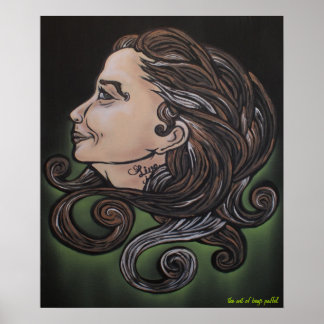 Póster Poster de belleza sin edad por Benji Paffel