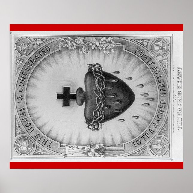 Póster Poster de bendición de casa (Frente)