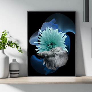Póster Poster de betas blancas