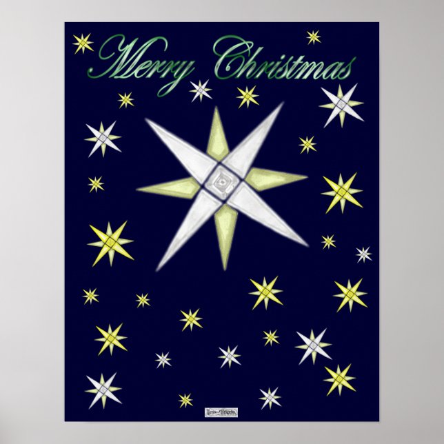 Póster Poster de Bethlehem Night (Brillantes Estrellas) (Frente)