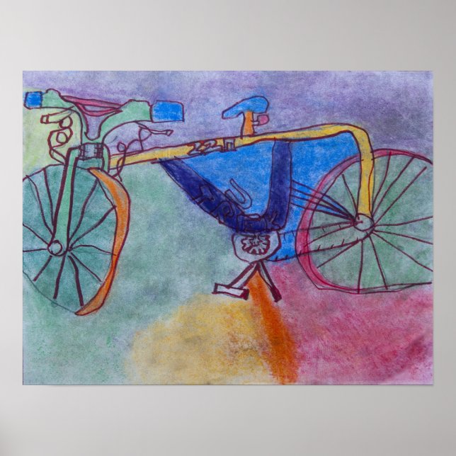 Póster Poster de bicicletas (Frente)