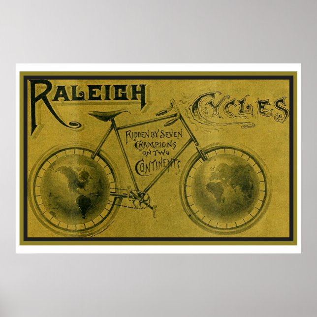 Póster Poster de bicicletas (Frente)