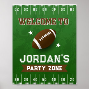 Póster Poster de bienvenida a la fiesta de cumpleaños de