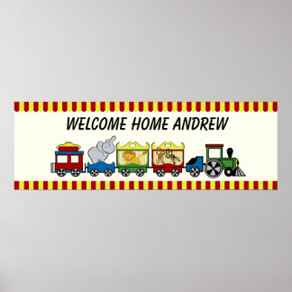 Póster Poster de bienvenida de Circus Train