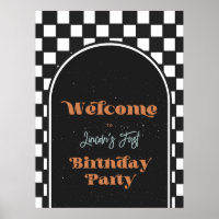 Poster de bienvenida de Guay Dude | Rótulo de skat