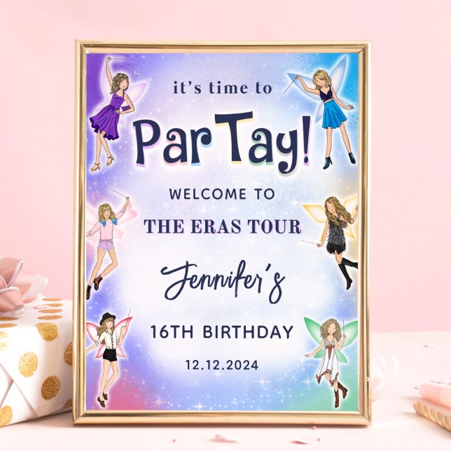 Póster Poster de bienvenida de la fiesta de cumpleaños de (Subido por el creador)