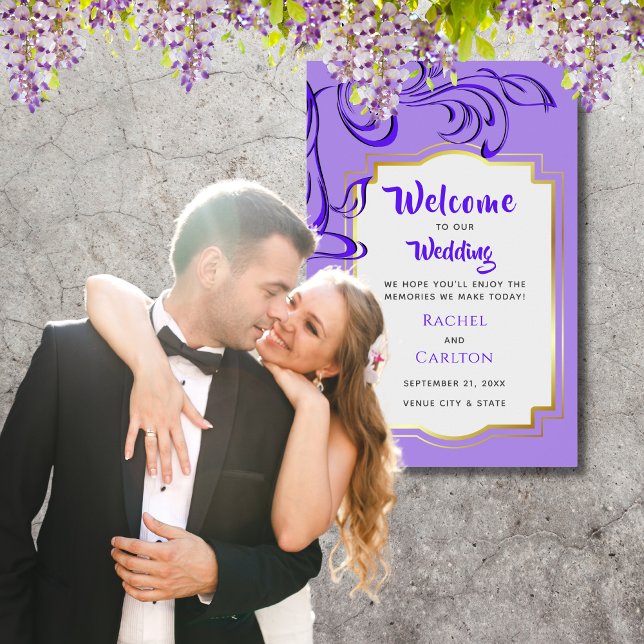 Póster Poster de bienvenida del Boda de la rama de curlin (Subido por el creador)