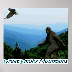 Póster Poster de Bigfoot