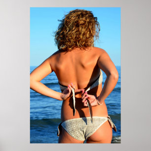 Póster Poster de Bikini de verano