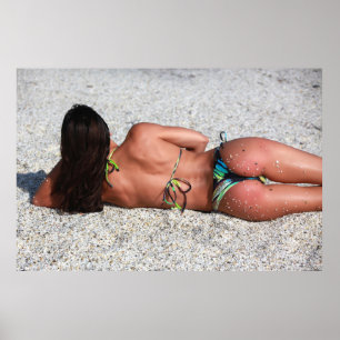 Póster Poster de Bikini de verano
