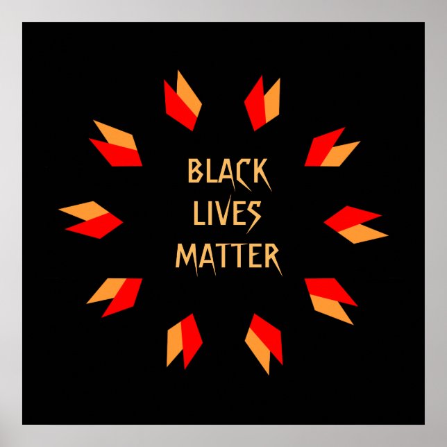 Póster Poster de Black Lives Matter (Frente)