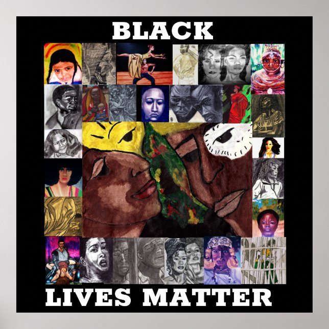 Póster Poster DE BLACK LIVES MATTER (Frente)