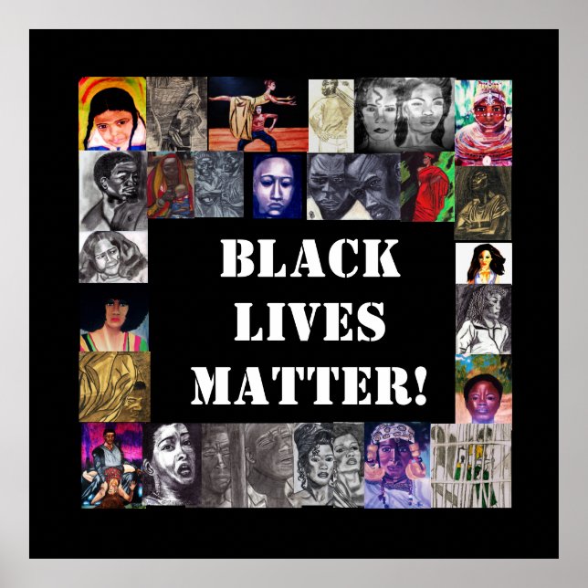 Póster Poster DE BLACK LIVES MATTER (Frente)