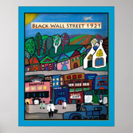 Póster Poster de Black Wall Street