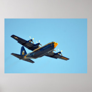 Póster Poster de Blue Angels Fat Albert