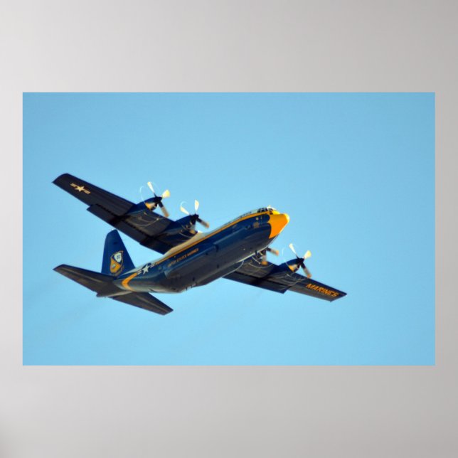 Póster Poster de Blue Angels Fat Albert (Frente)