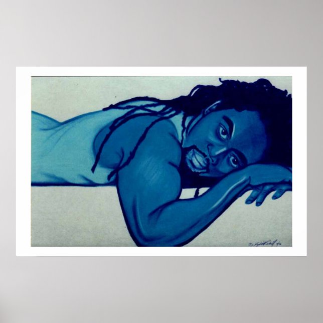 Póster Poster de Blue Man (Frente)