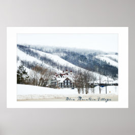Póster Poster de Blue Mountain Village, Ontario