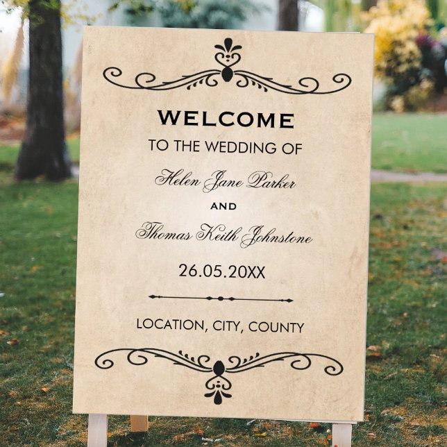 Póster Poster de bodas de época (Subido por el creador)