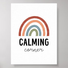 Póster Poster de Boho Calming Corner