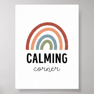 Póster Poster de Boho Calming Corner