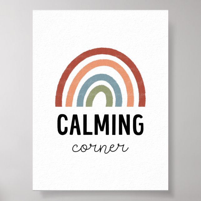 Póster Poster de Boho Calming Corner (Frente)