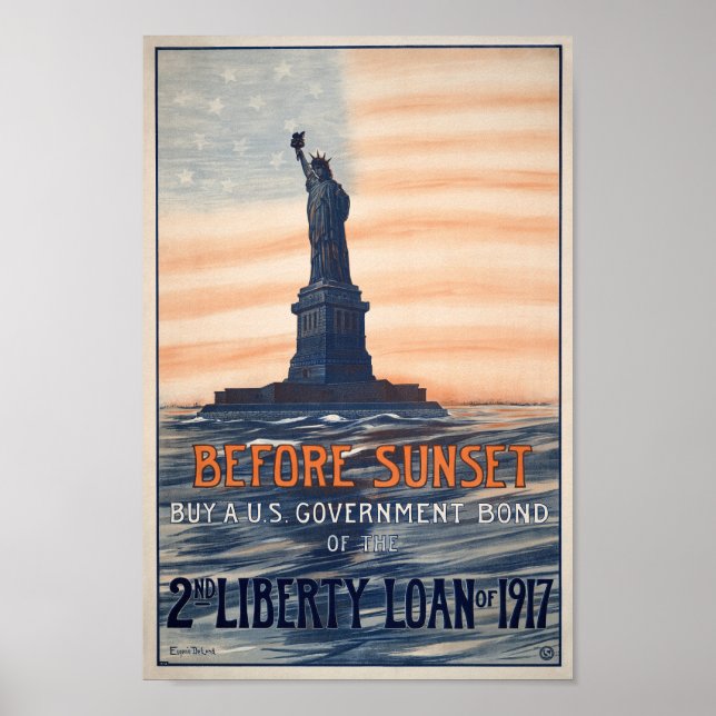 Póster Poster de bonos del gobierno (Frente)