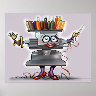 Póster Poster de bordado