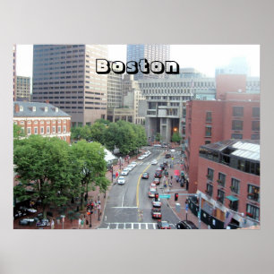 Póster "Poster de Boston "