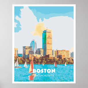 Póster Poster de Boston