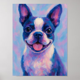 Póster Poster de Boston Terrier
