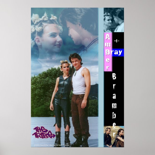 Póster Poster de Brámbar - Amber y Bray (Frente)