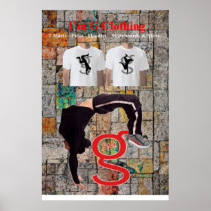 Póster Poster de breakdance de I'm G Clothing