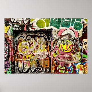 Póster Poster de Brick Lane Street Art London (1119)