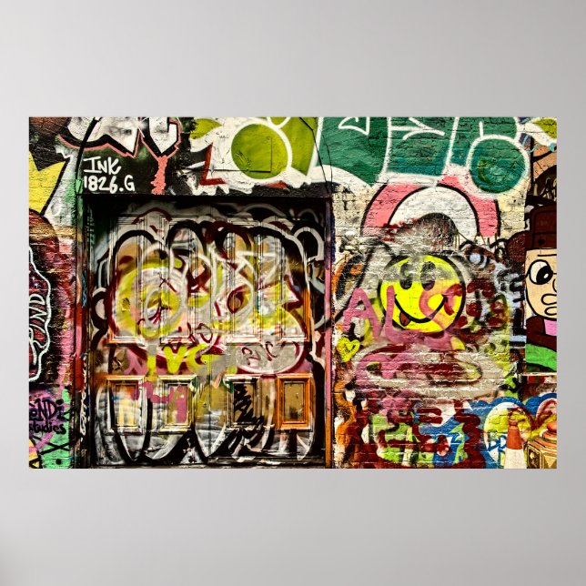 Póster Poster de Brick Lane Street Art London (1119) (Frente)