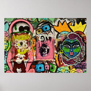 Póster Poster de Brick Lane Street Art London (1120)