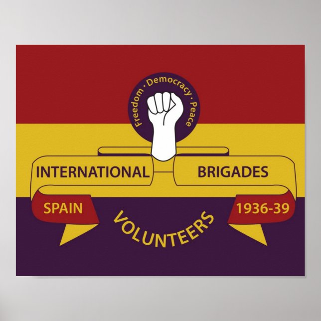 Póster Poster de Brigadas Internacionales (Frente)